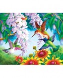 Puzzle SunsOut - Olga Kovaleva: Hummingbird Fly By, 1000 piese (64300)