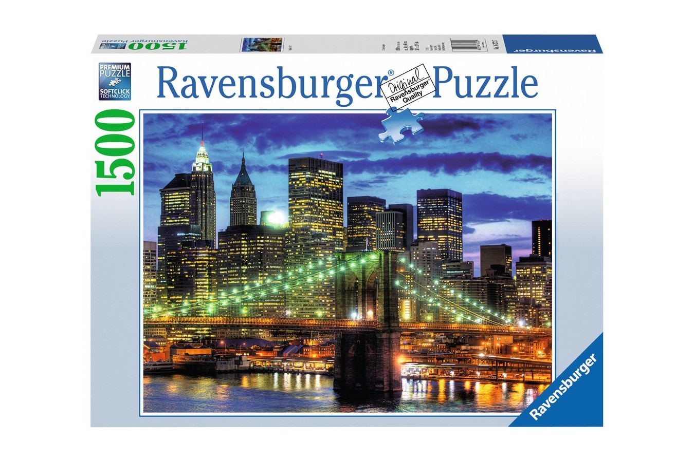 Puzzle Ravensburger - Orizontul Orasului New York, 1500 piese (16272)