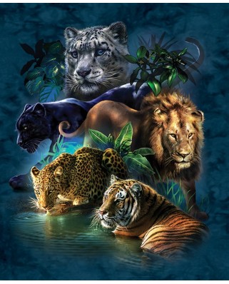 Puzzle SunsOut - Tami Alba: Big Cat Prowess, 1000 piese (64183)