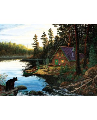 Puzzle SunsOut - Terry Doughty: Spirit of the North, 1000 piese (64355)