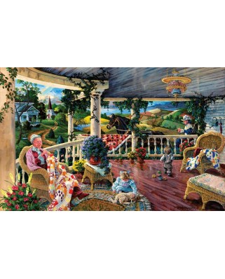 Puzzle SunsOut - Tom Antonishak: Afternoon with Grandma, 1000 piese (64226)