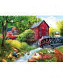 Puzzle SunsOut - Tom Wood: Playing Hookey at the Mill, 1000 piese (63964)