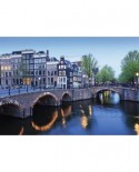 Puzzle Nathan - Amsterdam in the Course of the Water, 1000 piese (62546)