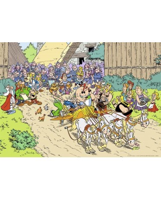 Puzzle Nathan - Asterix and the Transitalique, 1000 piese (62536)