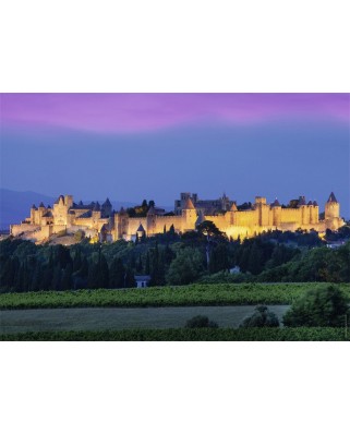 Puzzle Nathan - Carcassonne, France, 1000 piese (62545)