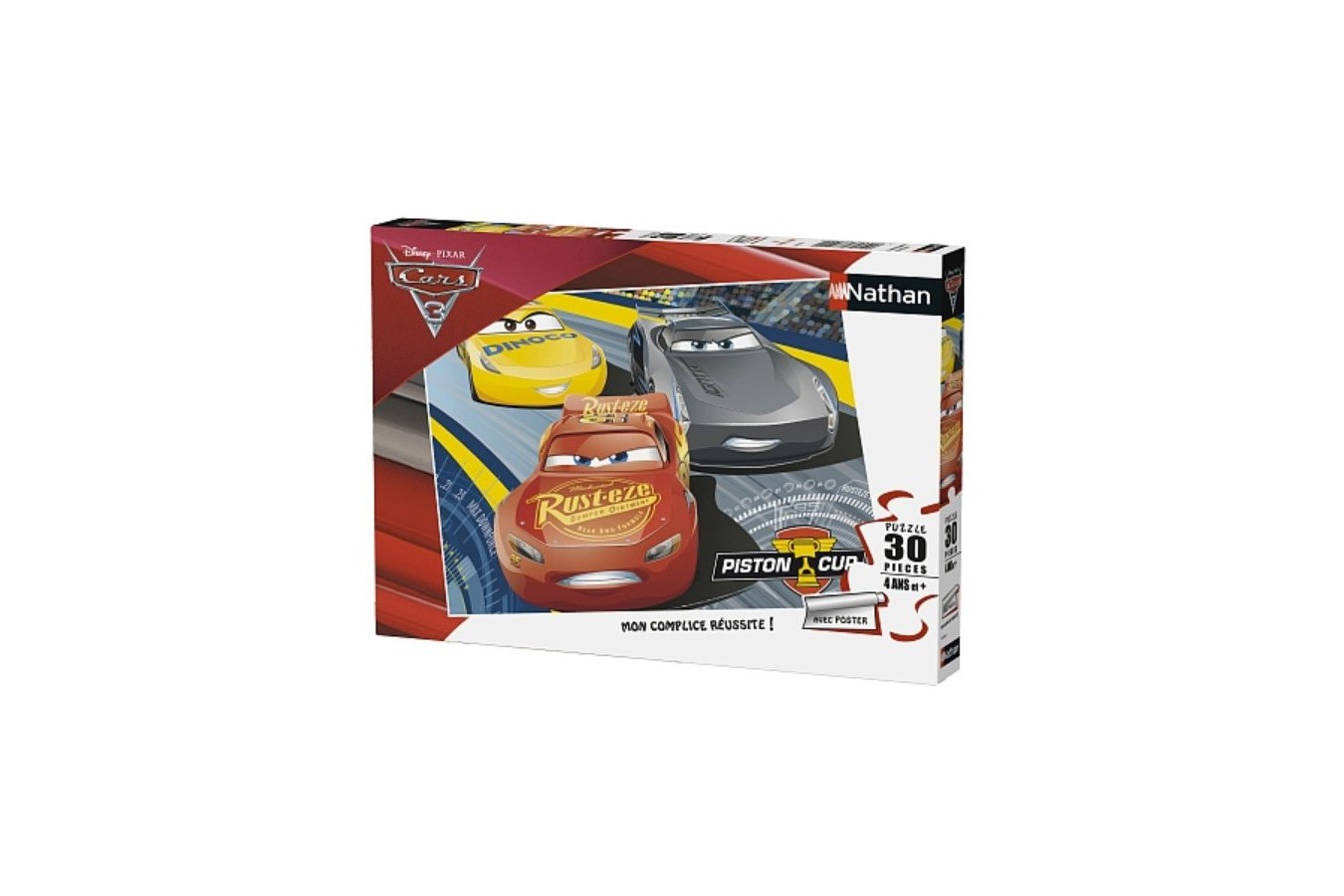 Puzzle Nathan - Cars 3, 30 piese (62477)
