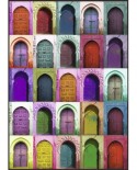Puzzle Nathan - Colorful Doors, 1500 piese (62551)