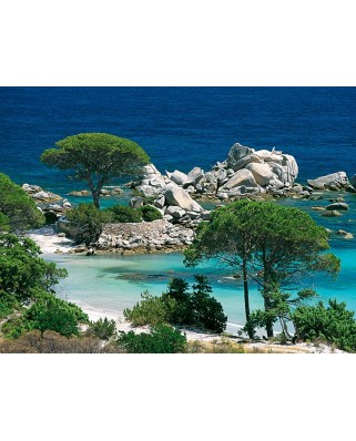 Puzzle Nathan - Corsica, Palombaggia Beach, 1000 piese (277)