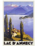 Puzzle Nathan - Lac d'Annecy Vintage, 1000 piese (62535)
