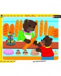 Puzzle Nathan - Little Brown Bear in the bakery, 35 piese (12686)