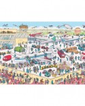 Puzzle Nathan - Maxi - Where's Wally ? : Wally at the Airport, 150 piese XXL (10939)