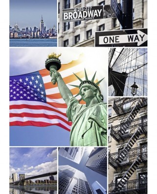 Puzzle Nathan - New York, 1500 piese (47908)