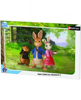 Puzzle Nathan - Peter Rabbit, 15 piese (48347)
