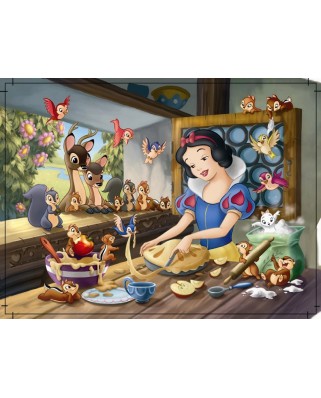 Puzzle Nathan - Snow White making a Cake, 60 piese (3533)