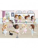 Puzzle Nathan - The Little Ballerinas, 45 piese (55376)
