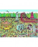Puzzle Nathan - Where is Charlie? At the Funfair, 500 piese (12706)