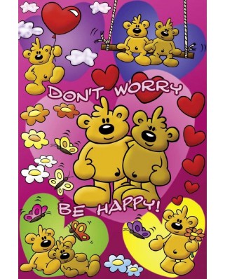 Puzzle Schmidt - Don't worry, be happy!, 500 piese (58017)