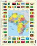 Puzzle Larsen - Africa (in French), 70 piese (63322)