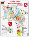 Puzzle Larsen - Bundesland: Bremen and Niedersachen, 70 piese (48189)