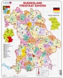 Puzzle Larsen - Bundesland: Freistaat Bayern, 70 piese (48187)