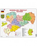 Puzzle Larsen - Bundesland: Freistaat Sachsen, 70 piese (48193)