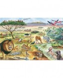 Puzzle Schmidt - Animals of East Africa, 200 piese, include 1 poster (56292)
