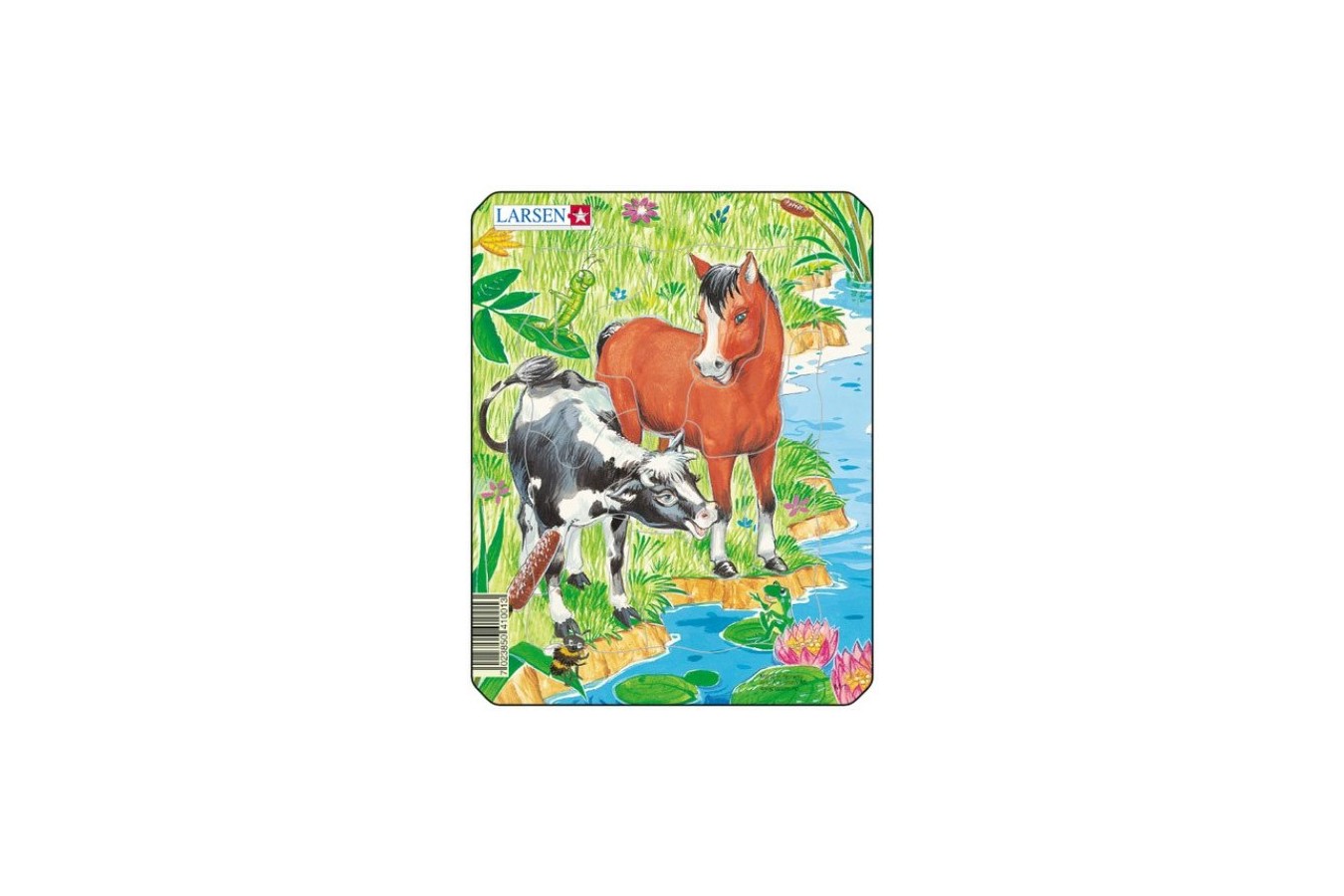 Puzzle Larsen - Cute Animals, 10 piese (48506)