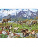 Puzzle Larsen - Die Tiere Lapplands, 50 piese (48417)