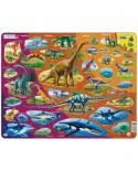 Puzzle Larsen - Dinosaurs (in Spanish), 85 piese (59488)