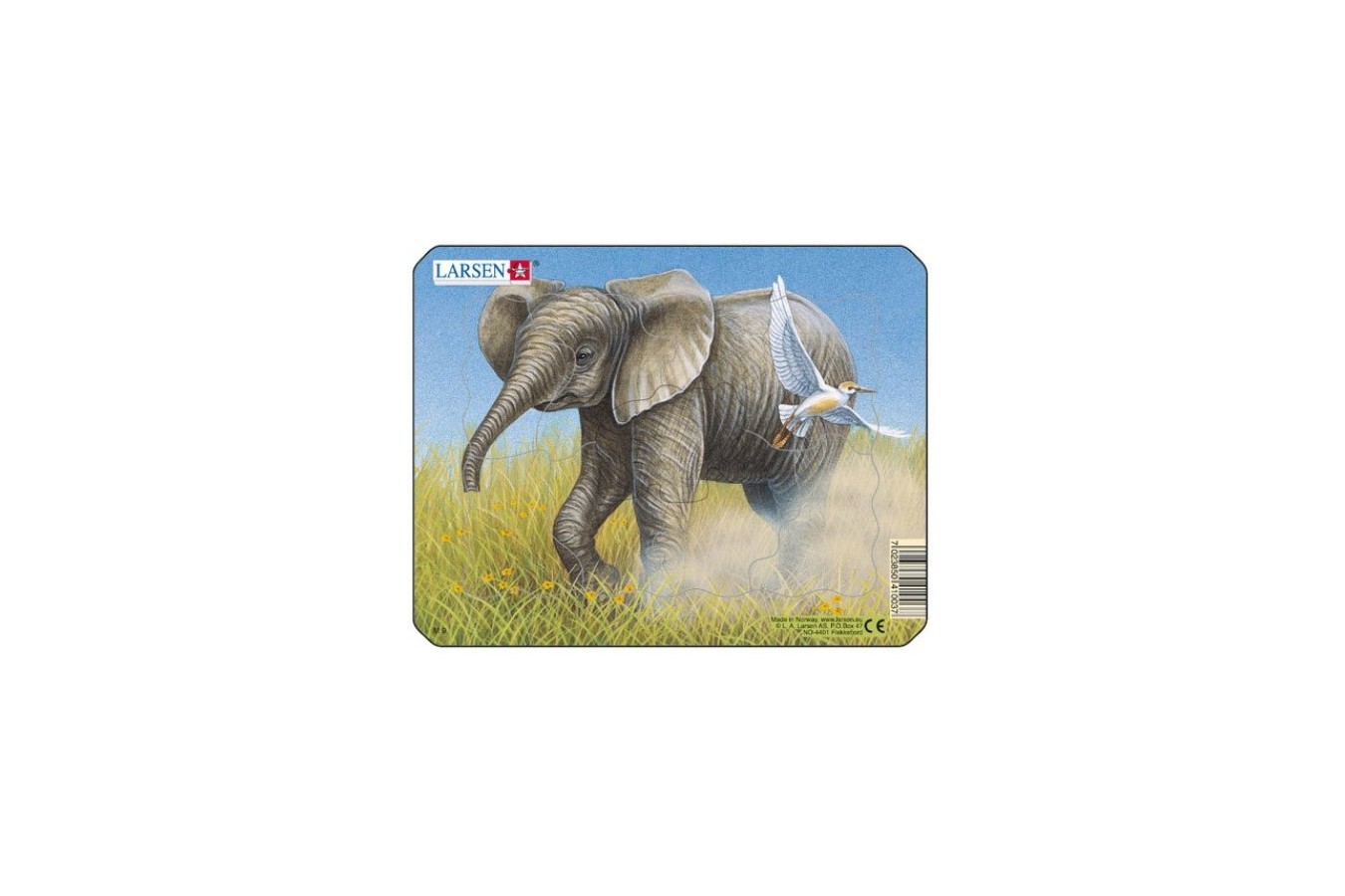 Puzzle Larsen - Elephant, 9 piese (48513)