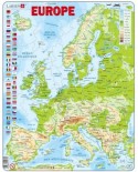 Puzzle Larsen - Europe (French), 87 piese (48744)