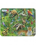 Puzzle Larsen - Exotic Animals, 11 piese (48487)