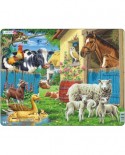 Puzzle Larsen - Farm Animals, 23 piese (48423)