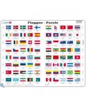 Puzzle Larsen - Flaggen der Welt, 80 piese (48662)