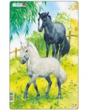 Puzzle Larsen - Horses, 10 piese (48543)
