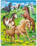 Puzzle Larsen - Horses, 65 piese (63271)
