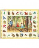Puzzle Larsen - Im Wald, 48 piese (48772)