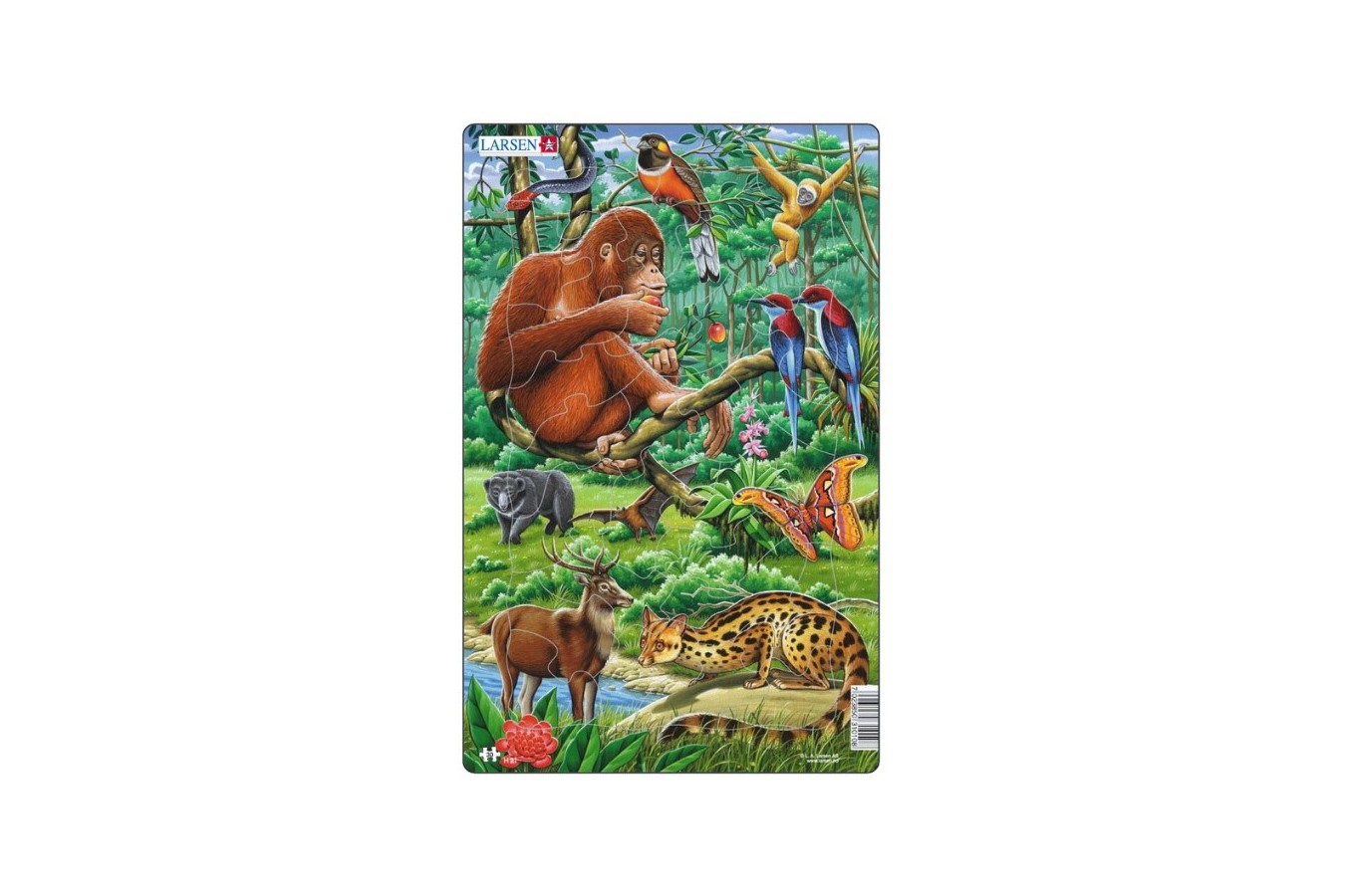 Puzzle Larsen - Jungle, 30 piese (48550)