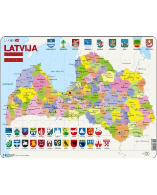 Puzzle Larsen - Latvia, 70 piese (48359)
