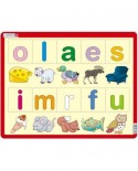 Puzzle Larsen - Learn the letters (Norwegian), 10 piese (48677)