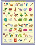 Puzzle Larsen - Learn the letters (Norwegian), 24 piese (48667)