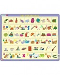 Puzzle Larsen - Learn the letters (Norwegian), 24 piese (48681)