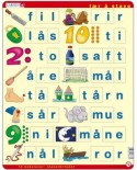 Puzzle Larsen - Learn to spell, Norwegian, 23 piese (48687)