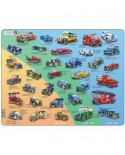 Puzzle Larsen - Old Cars (in German), 42 piese (59499)