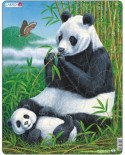 Puzzle Larsen - Panda, 33 piese (48391)