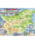 Puzzle Larsen - Physical Map of Bulgaria, 75 piese (48535)