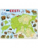 Puzzle Larsen - Physical Map of Estonia, 55 piese (48196)