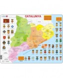 Puzzle Larsen - Political Map of Catalonia, 70 piese (48370)