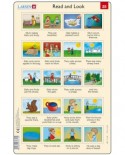 Puzzle Larsen - Read and Look 25-26, 2x20 piese (48609)