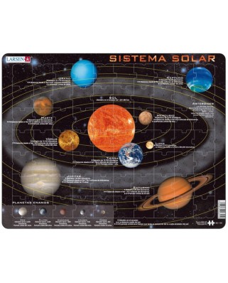 Puzzle Larsen - Sistema Solar (in Spanish), 70 piese (59564)